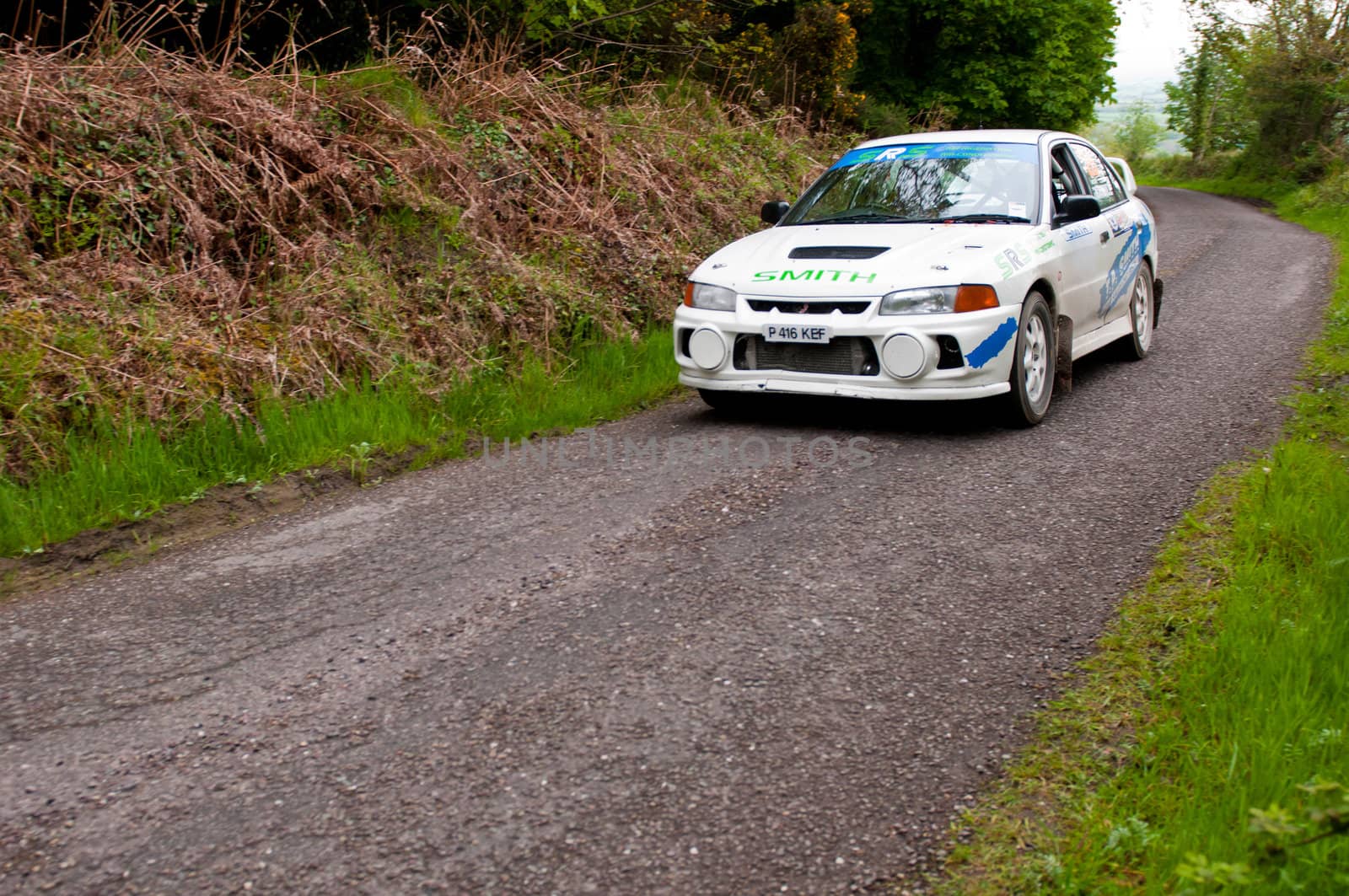 D. Smith driving Mitsubishi Evo by luissantos84