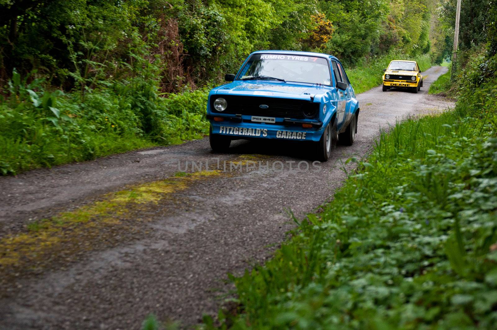 P. Fitzgerald driving Ford Escort by luissantos84