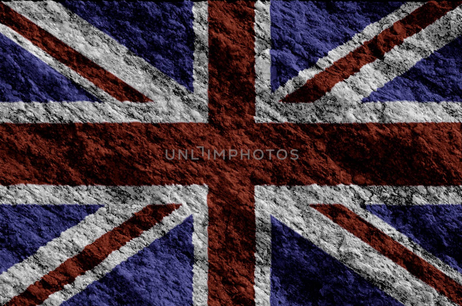 United Kingdom Flag  grunge flag texture background.