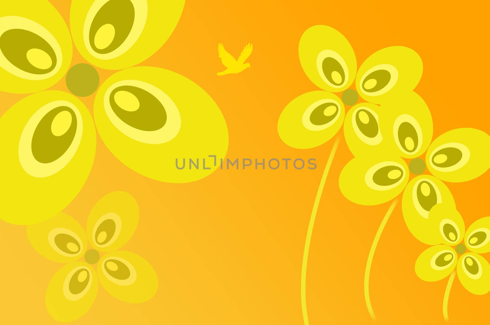 flower background by swingvoodoo
