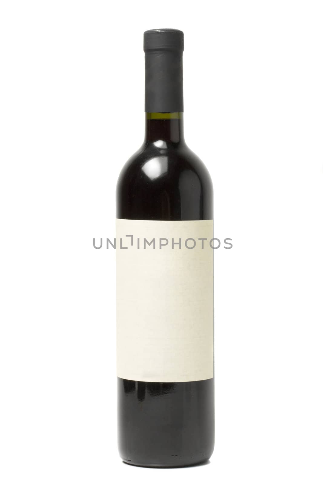 Wine bottle isolated by dimol