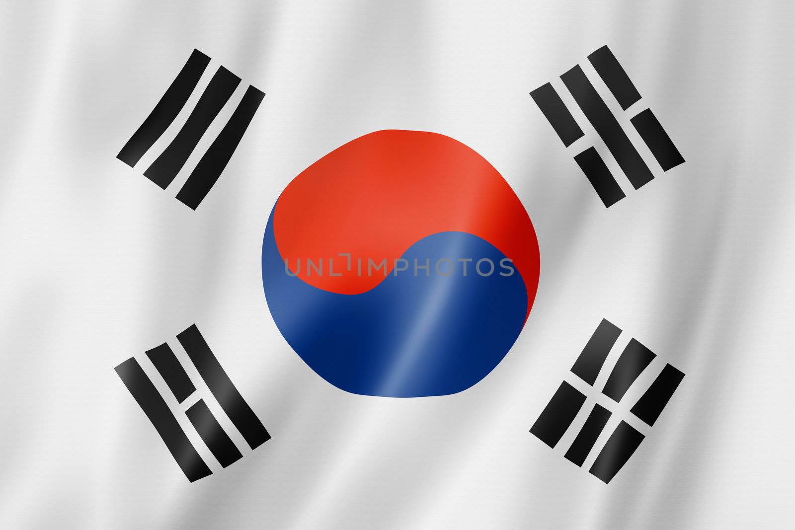 South Korean flag by daboost