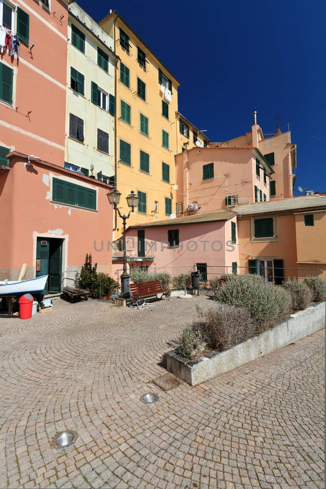 characteristic view in Sory, small village in liguria, Italy