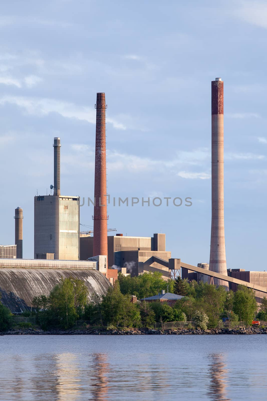 View of the Closing of Factories and Smokestacks