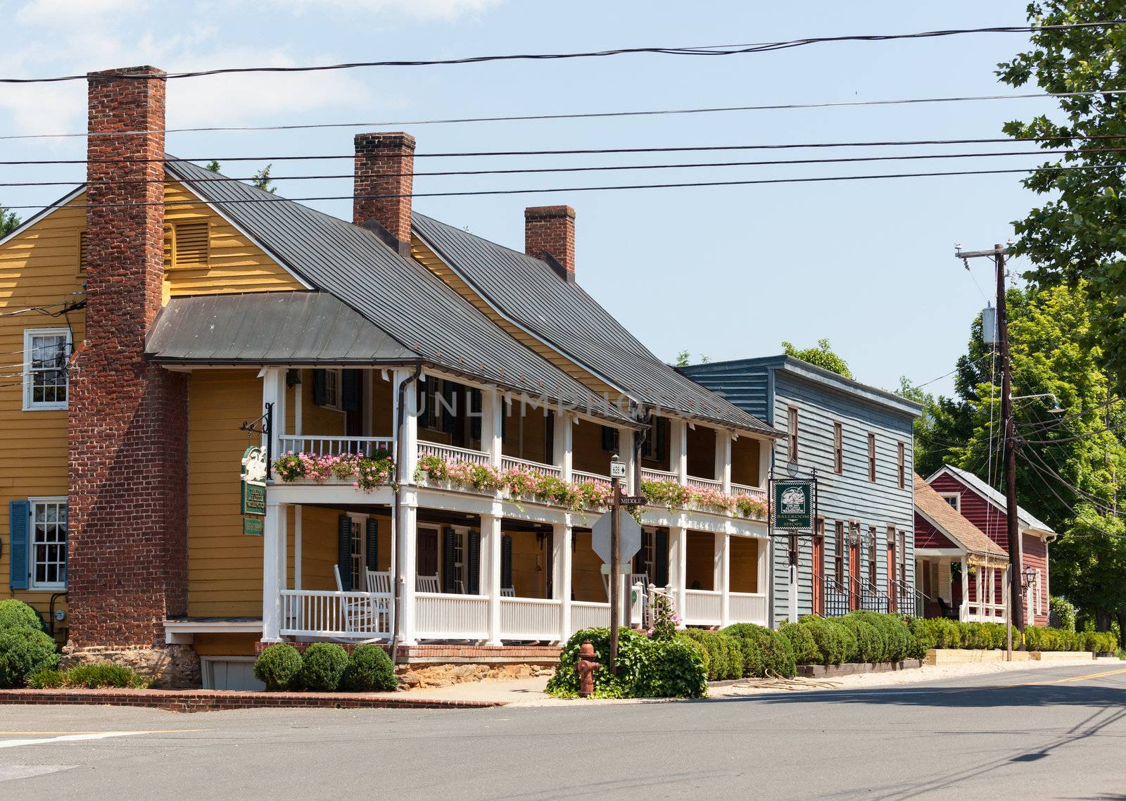 WASHINGTON  VA - JUNE 10: The Inn at Little Washington on June 10, 2012. This establishment was the first in the world to get 5 stars for both accommodation and restaurant.