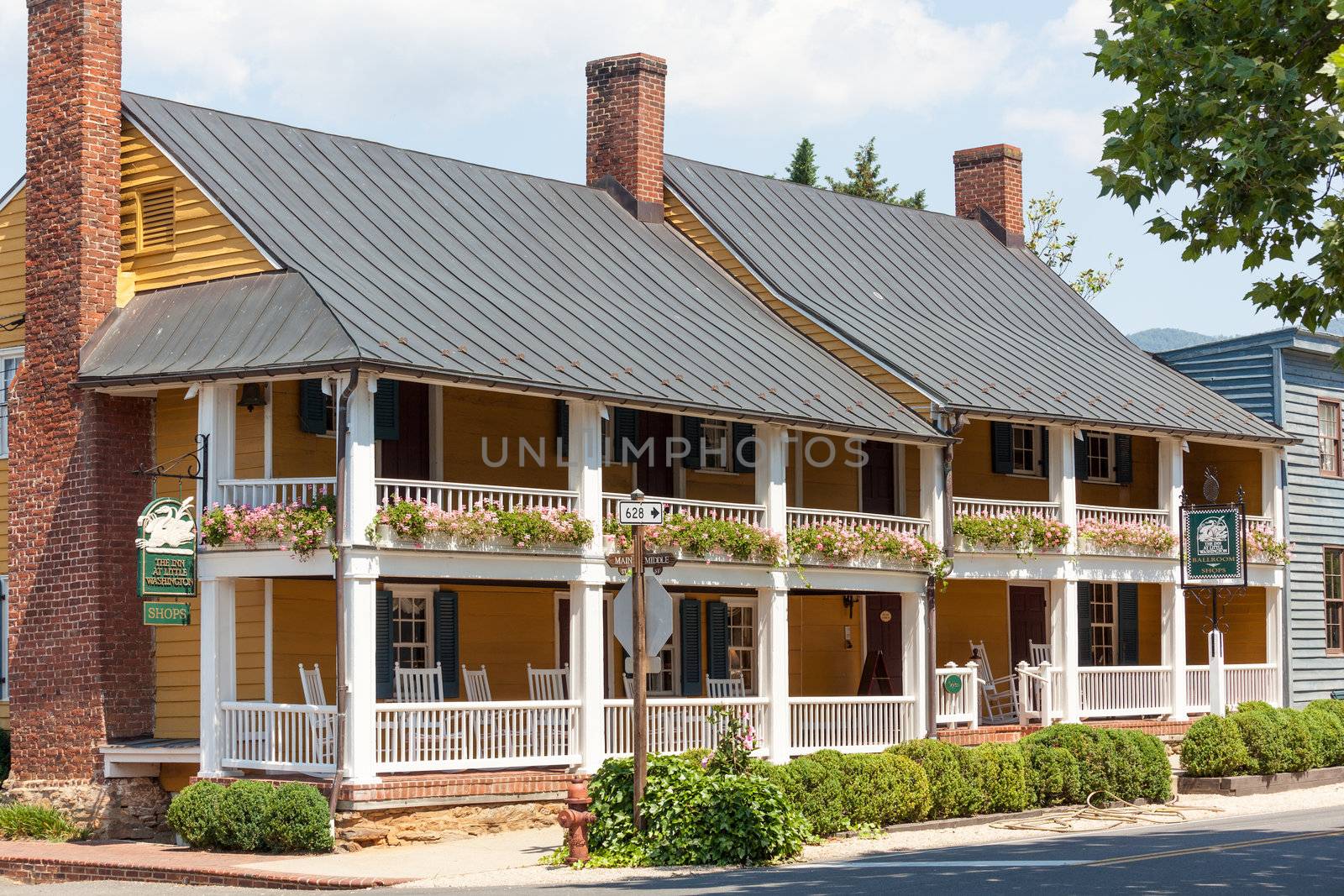 WASHINGTON  VA - JUNE 10: The Inn at Little Washington on June 10, 2012. This establishment was the first in the world to get 5 stars for both accommodation and restaurant.