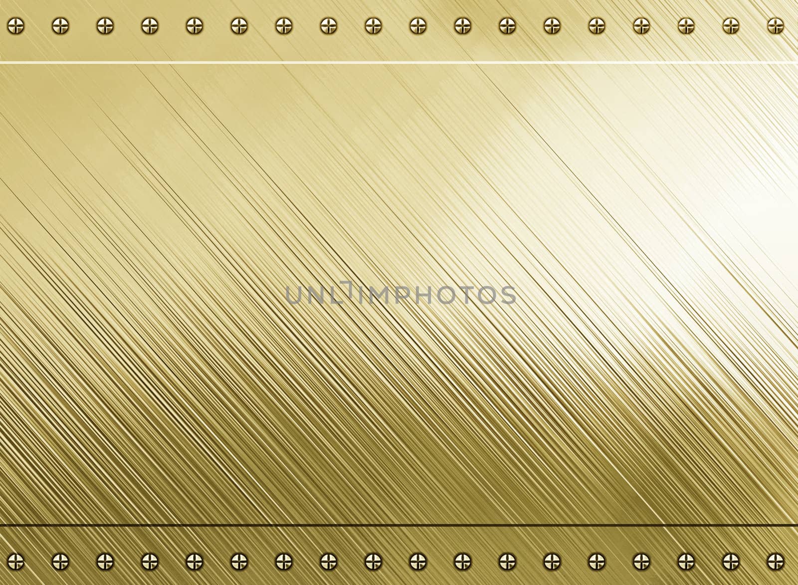 highly polished and reflective gold background