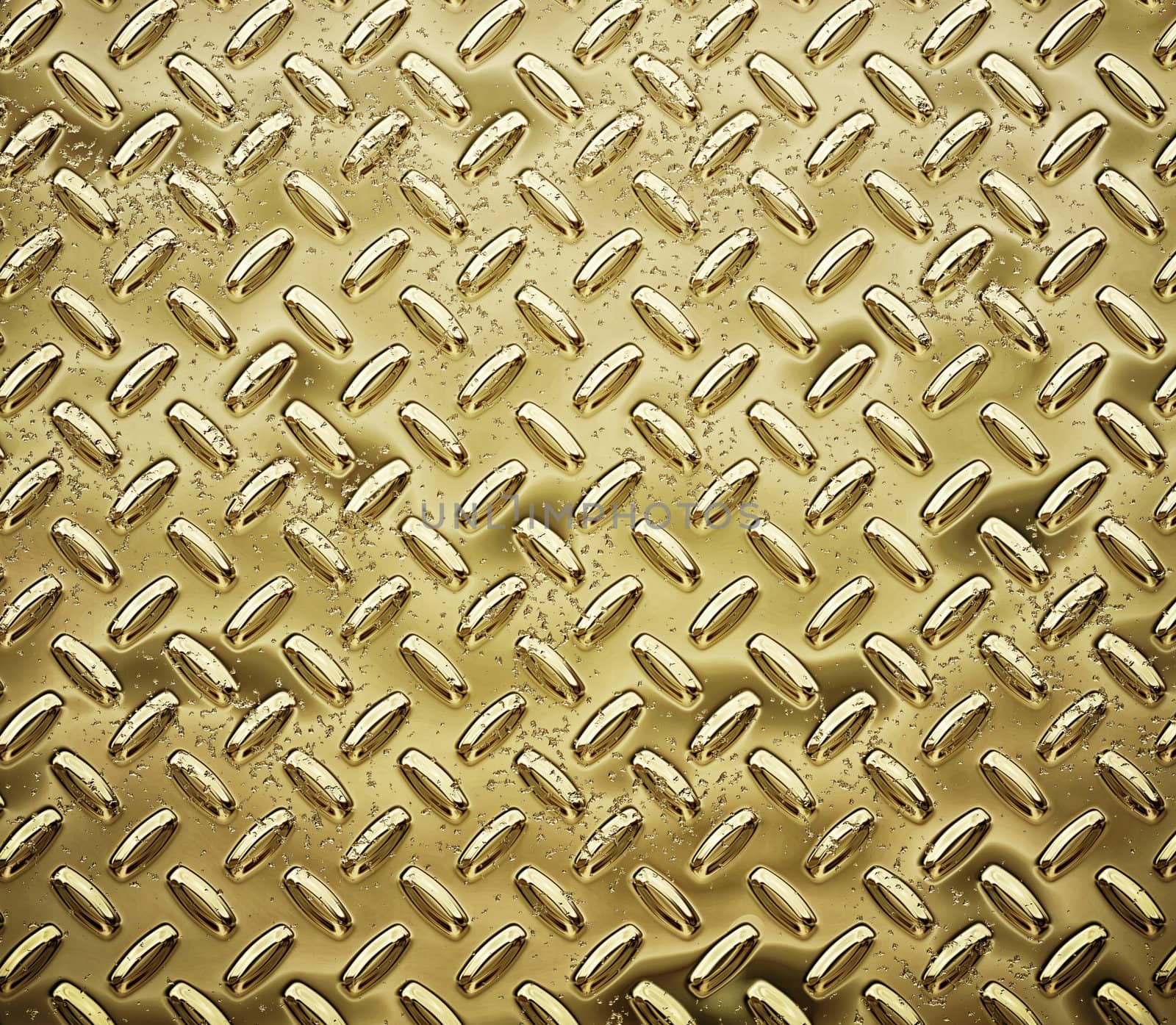 rough gold diamond plate by clearviewstock