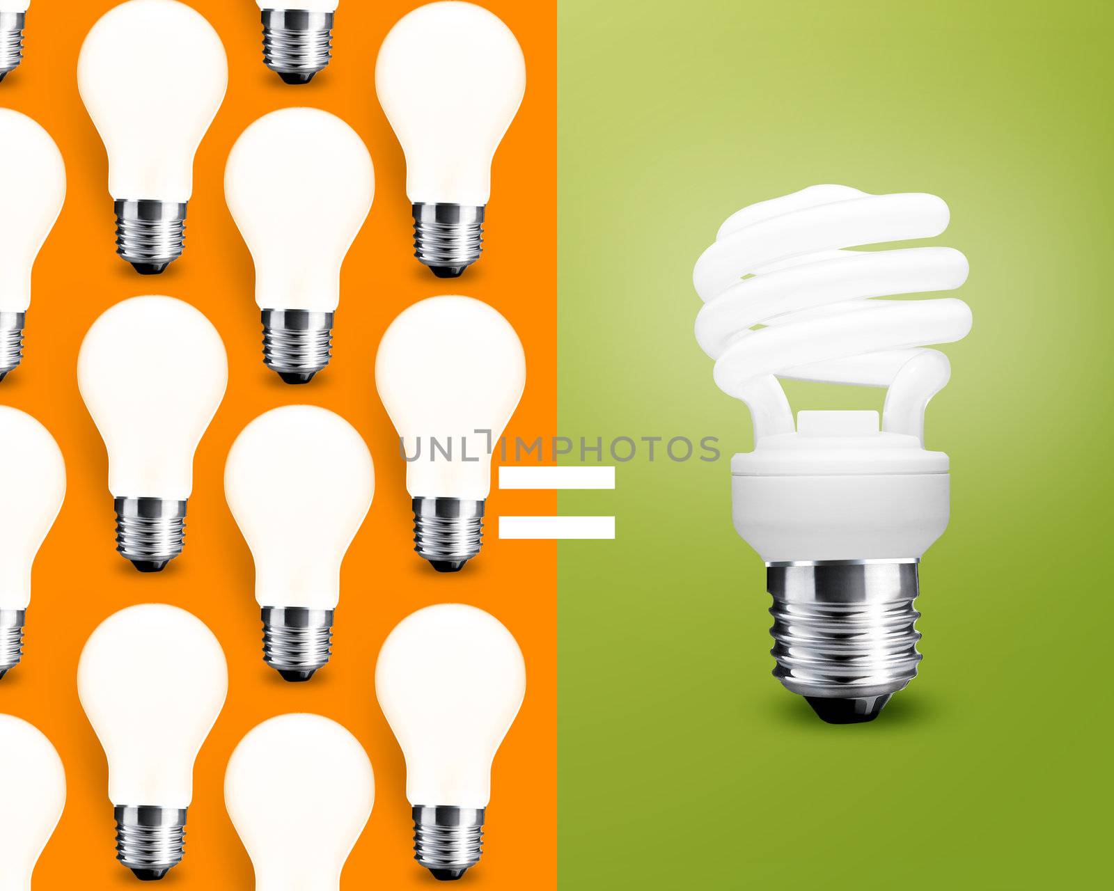 saving Light bulb by designsstock