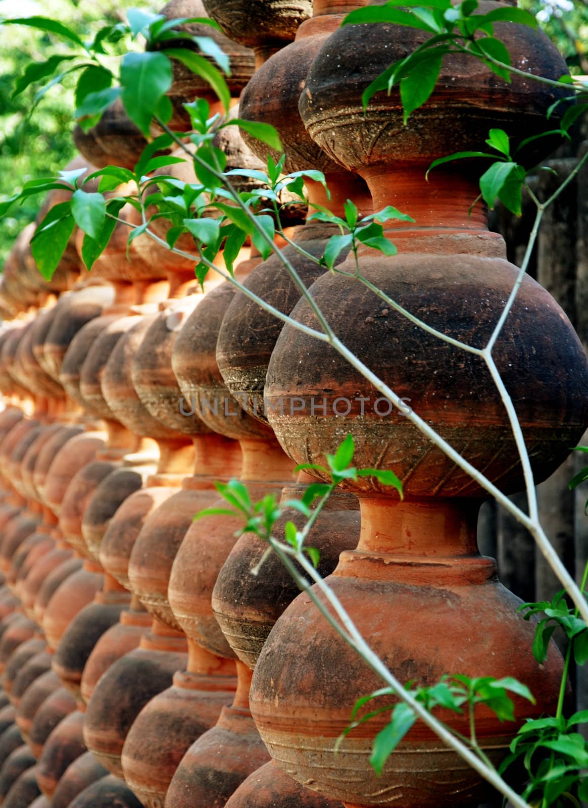 Beautifully Symmetrical Pots in India