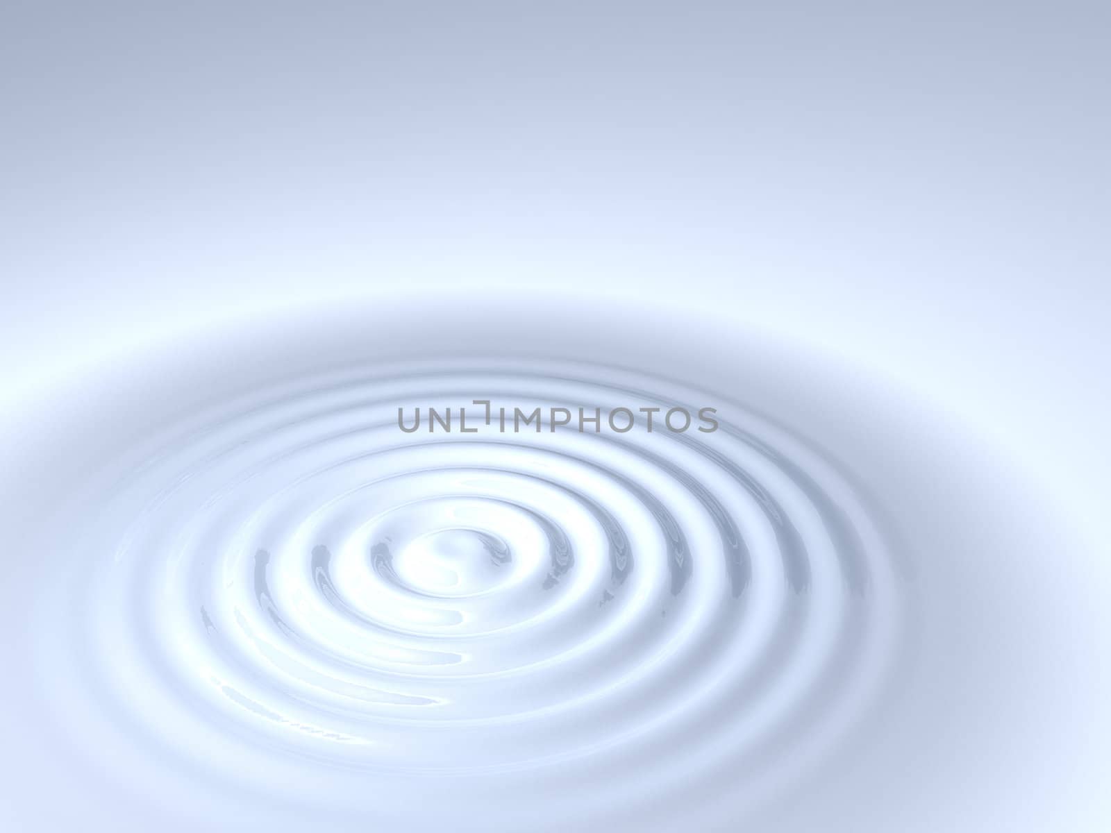 Circular Waves in a Liquid like Milk