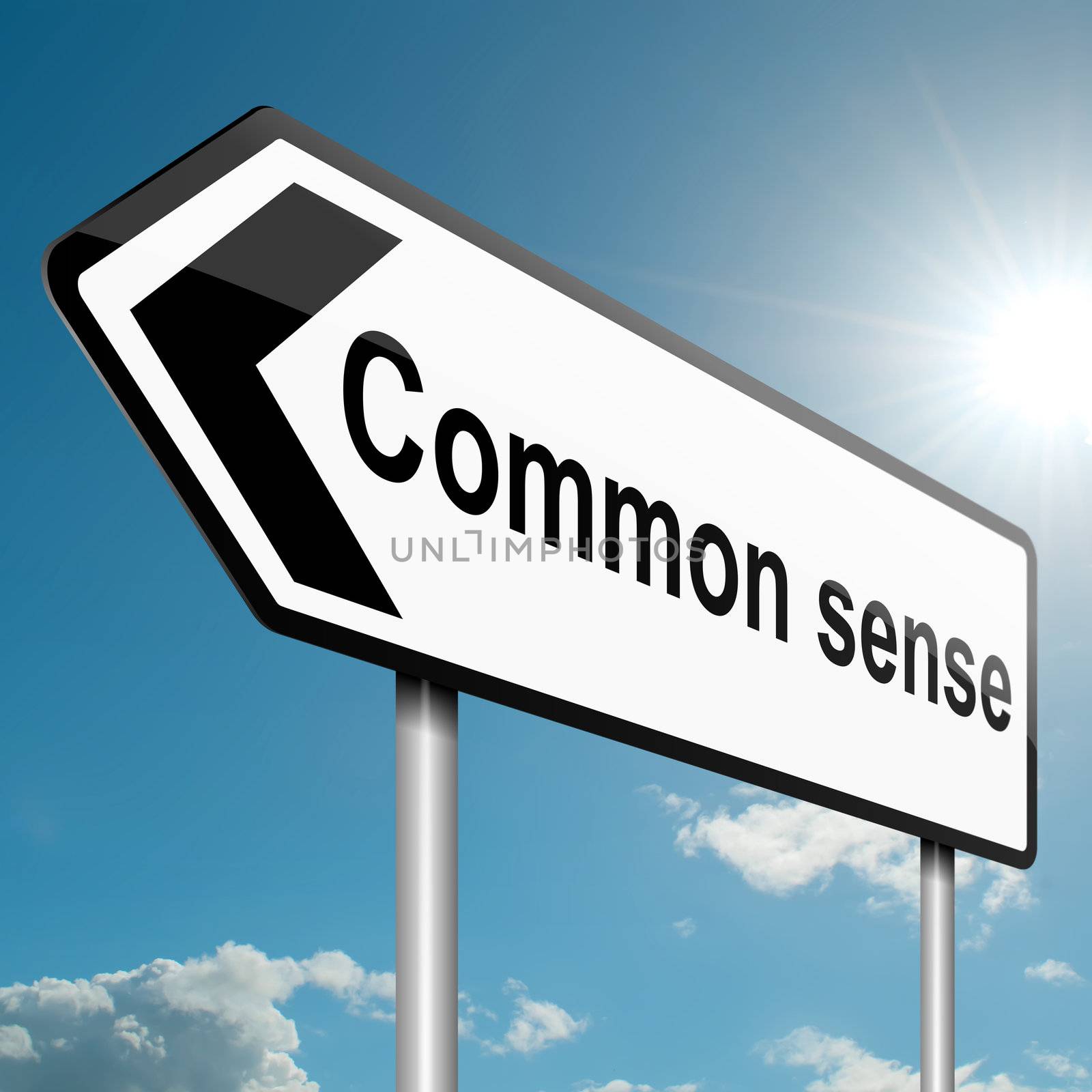 Common sense concept. by 72soul