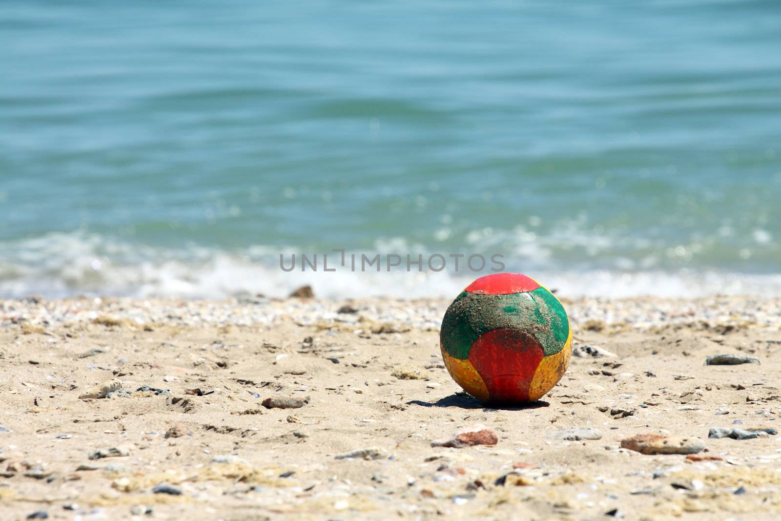 ball on a beach  by alexkosev