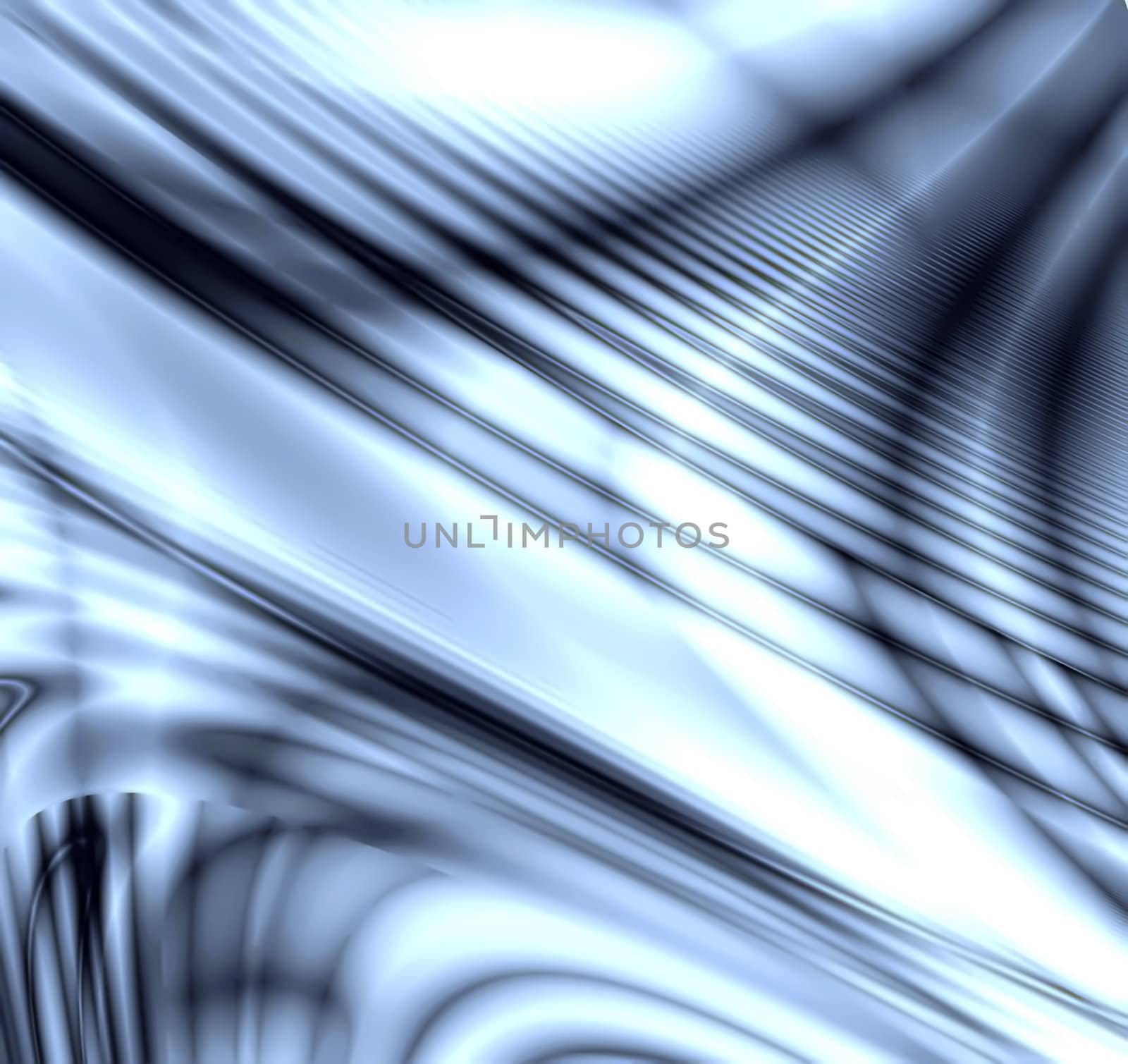 abstract waves, overflowing the tints of blue color on a white background