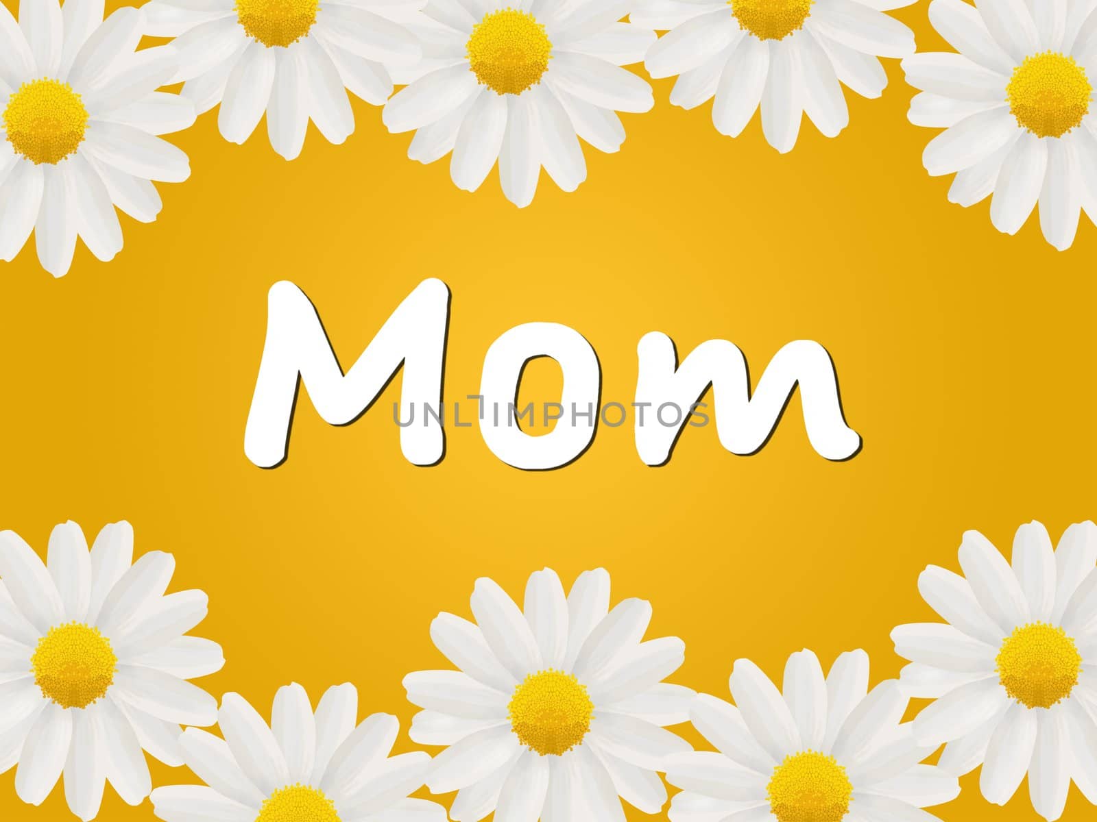 Birthday or Mother's Day card to Mom with daisies by acremead