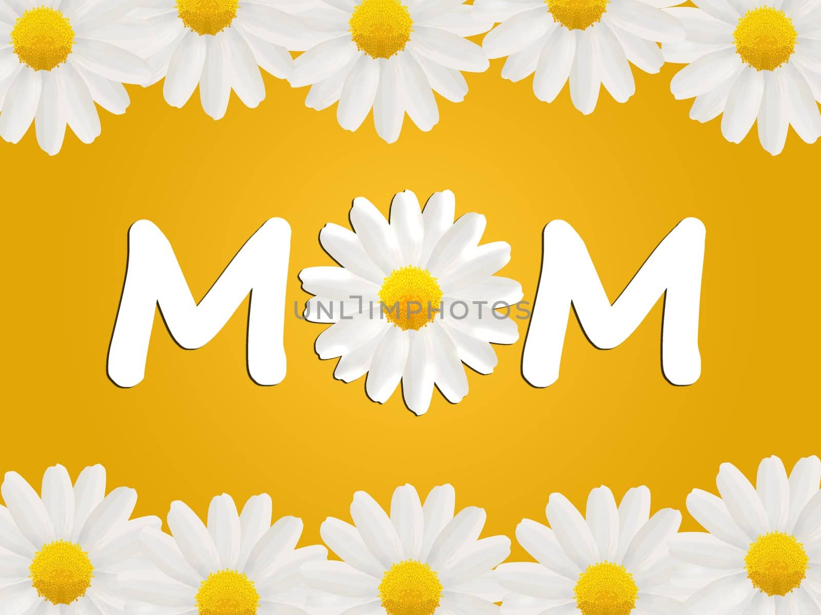 Birthday or Mother's Day card to Mom with daisies by acremead