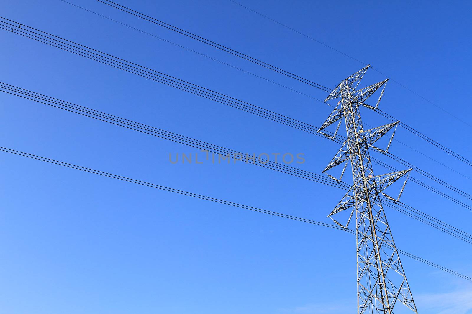 electric high voltage power post 
 by rufous