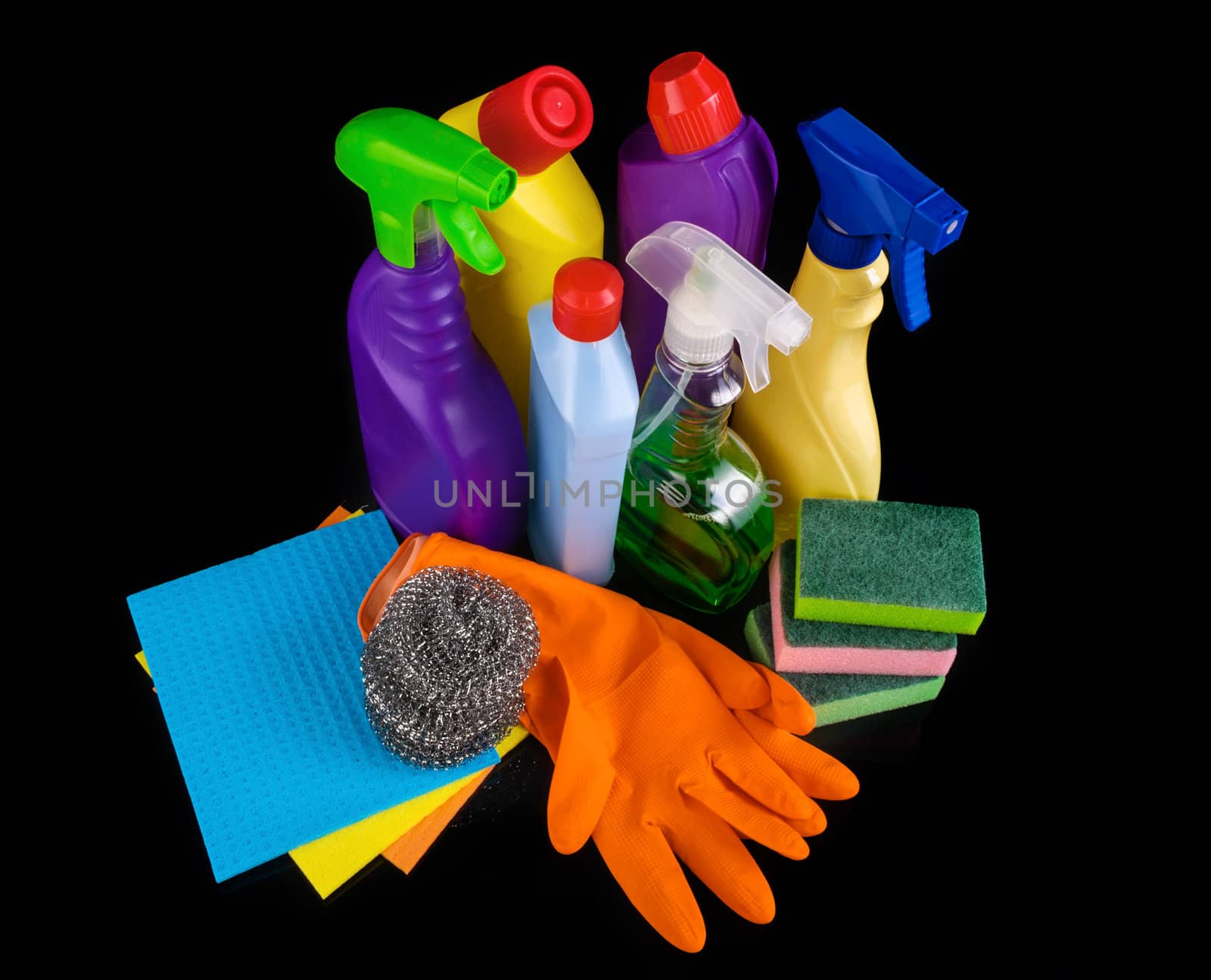 Subjects for sanitary cleaning a house by Draw05