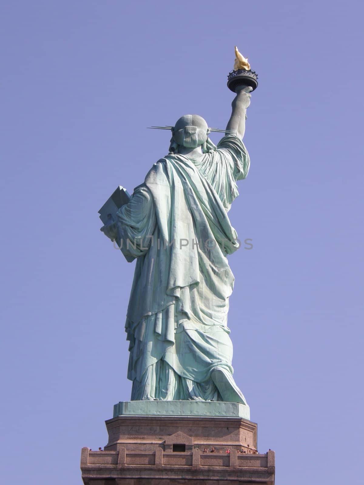 Statue of Liberty at Liberty Island in New York City (USA)