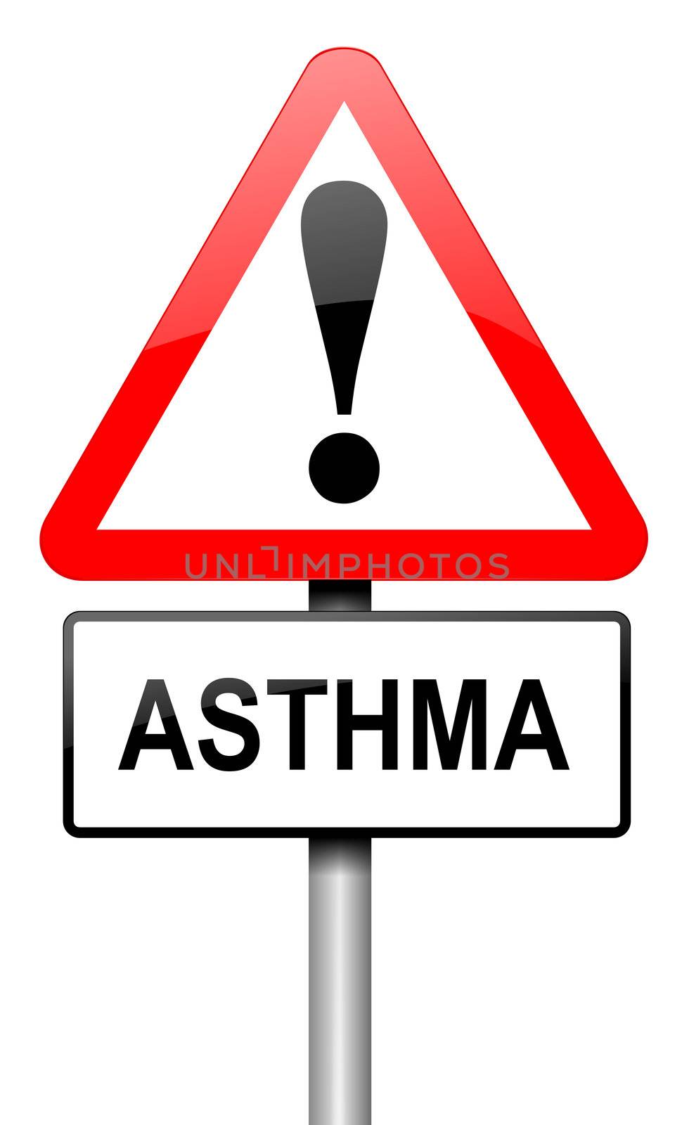 Asthma concept. by 72soul