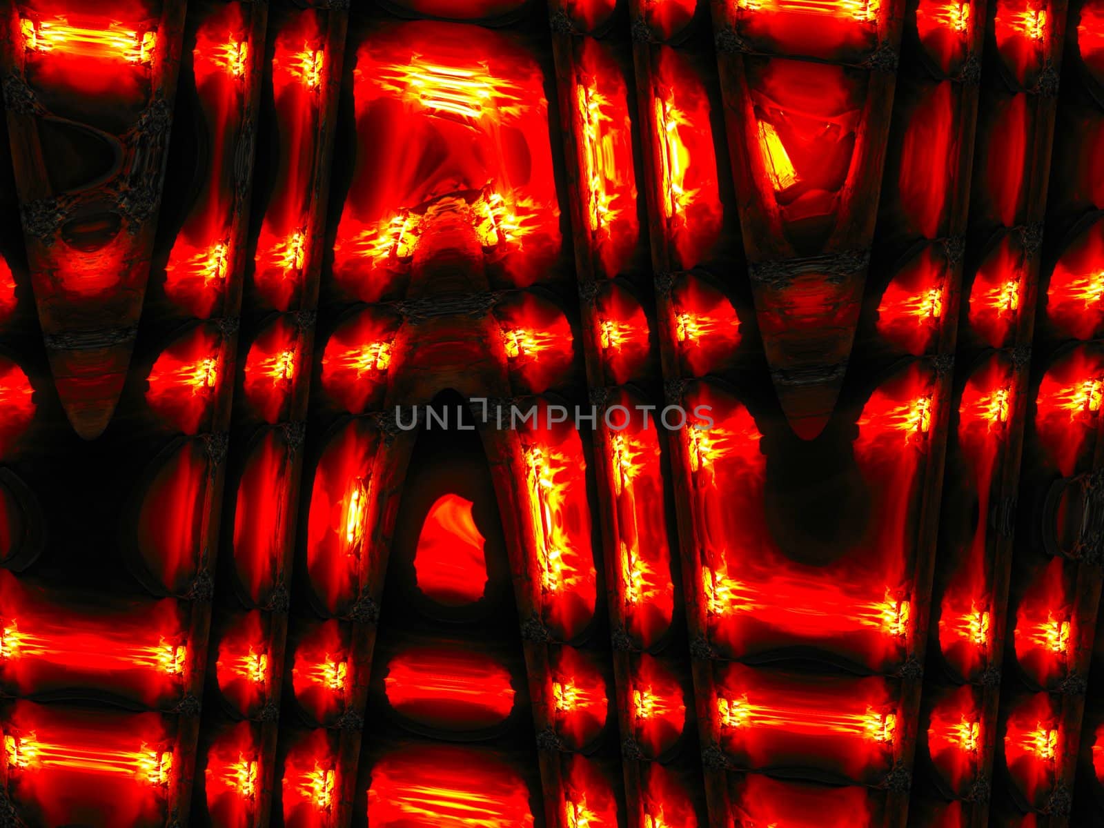 image of the strange red abstract background