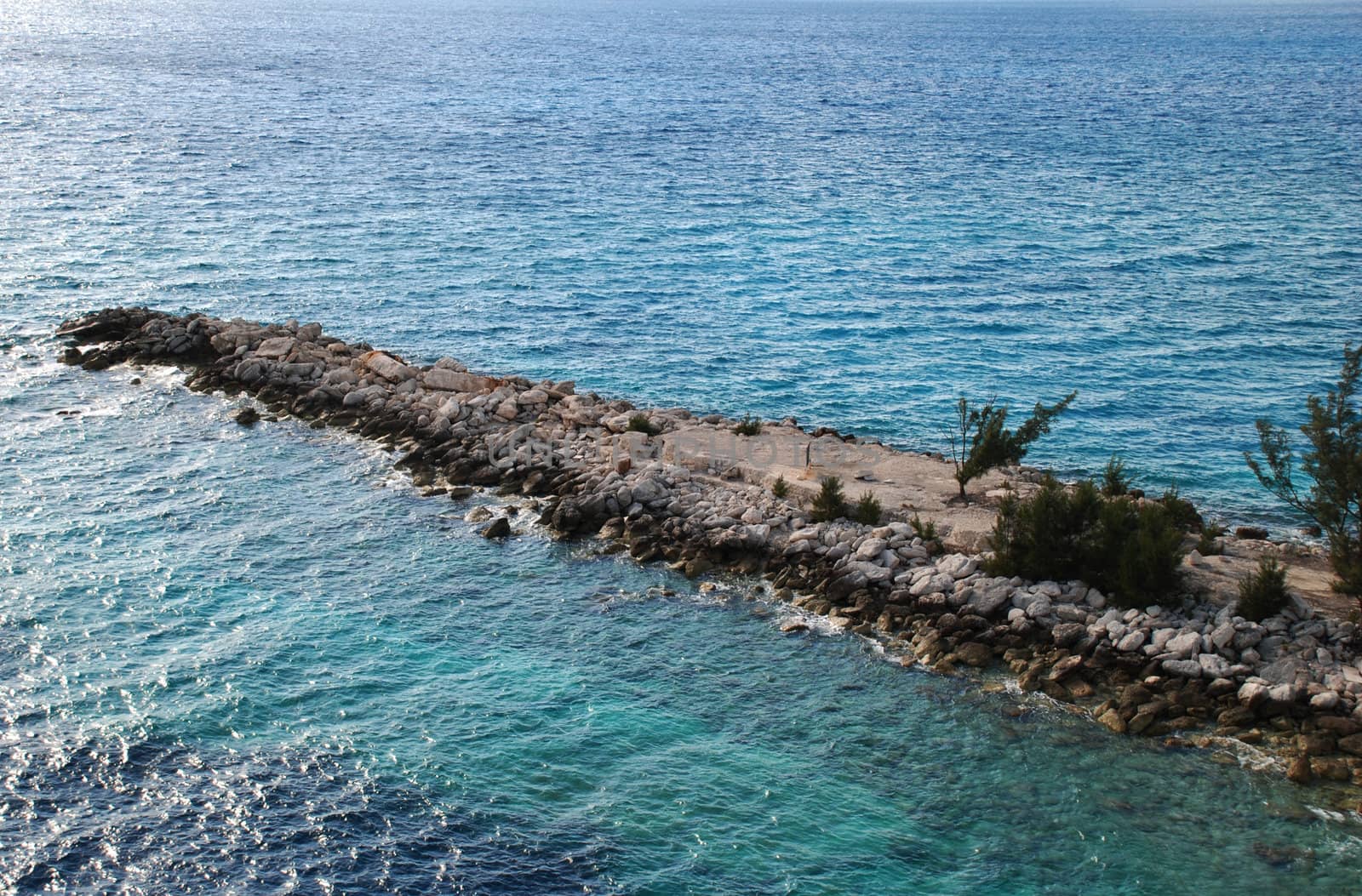 pictures of several beaches and coastline by the sea