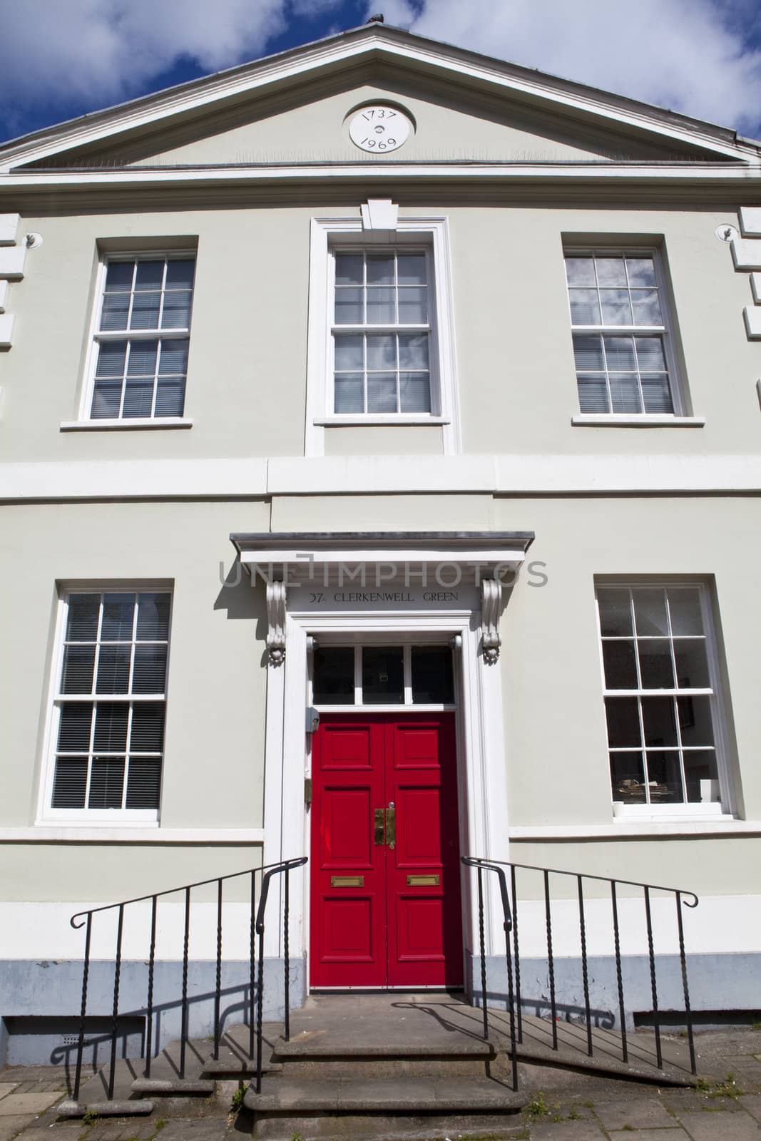 The Marx Memorial Library located on Clerkenwell Green in London.