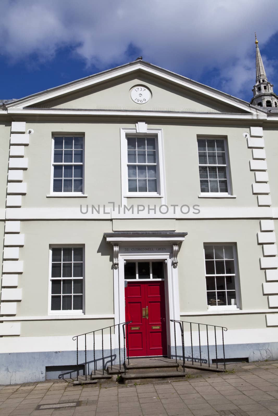 The Marx Memorial Library located on Clerkenwell Green in London.