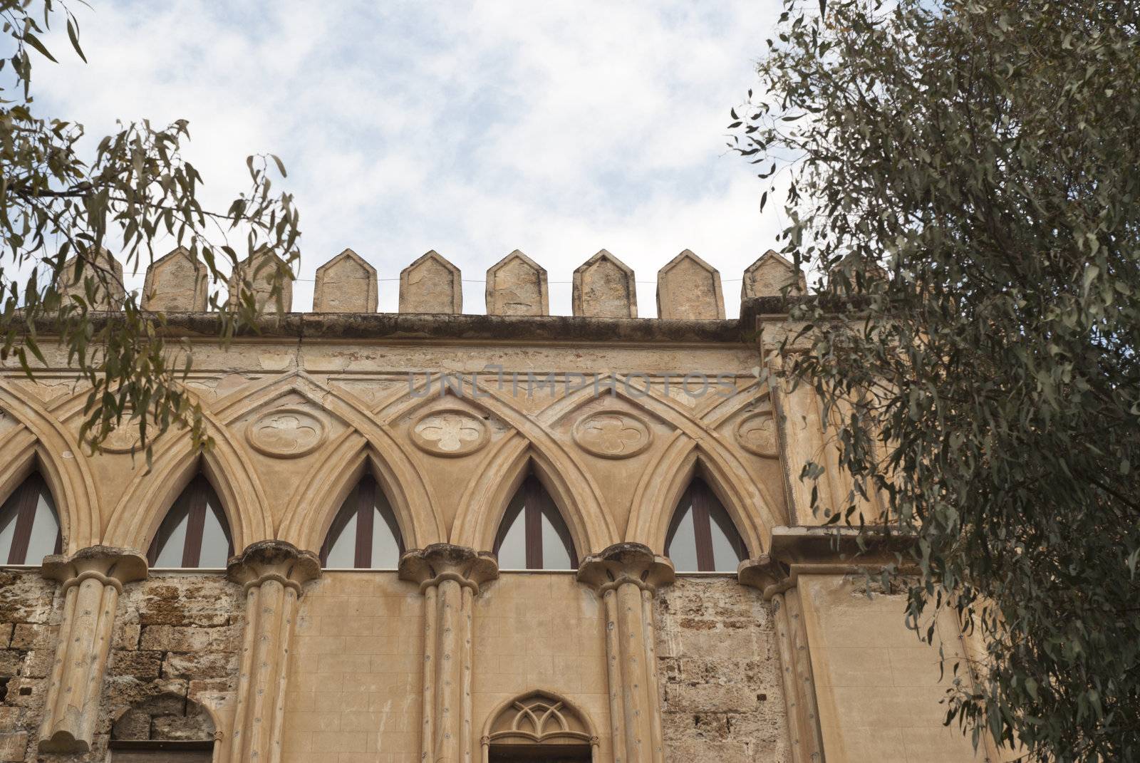 The Normans' Royal Palace in Palermo, Sicily.