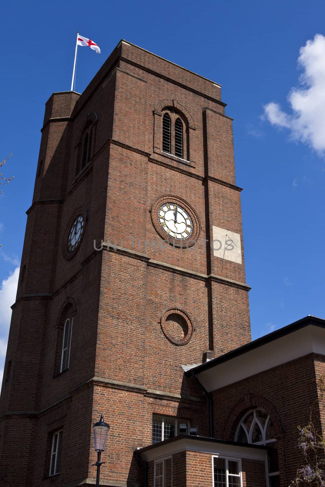 Chelsea Old Church (or All Saints) in London.