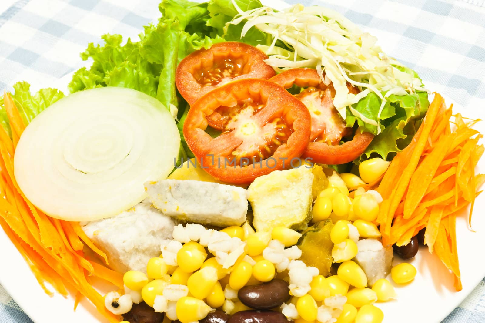 salad is the natural food for vegetarian