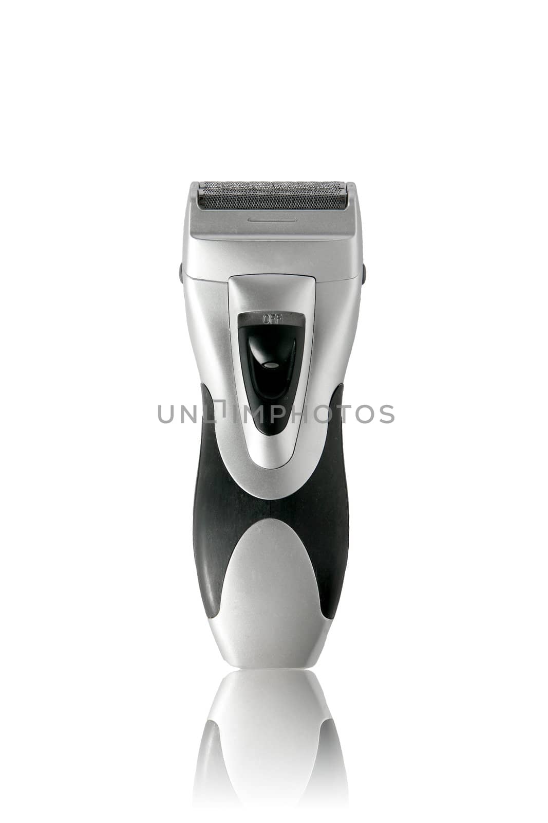 Electric razor for shaving and hair dressing men.
