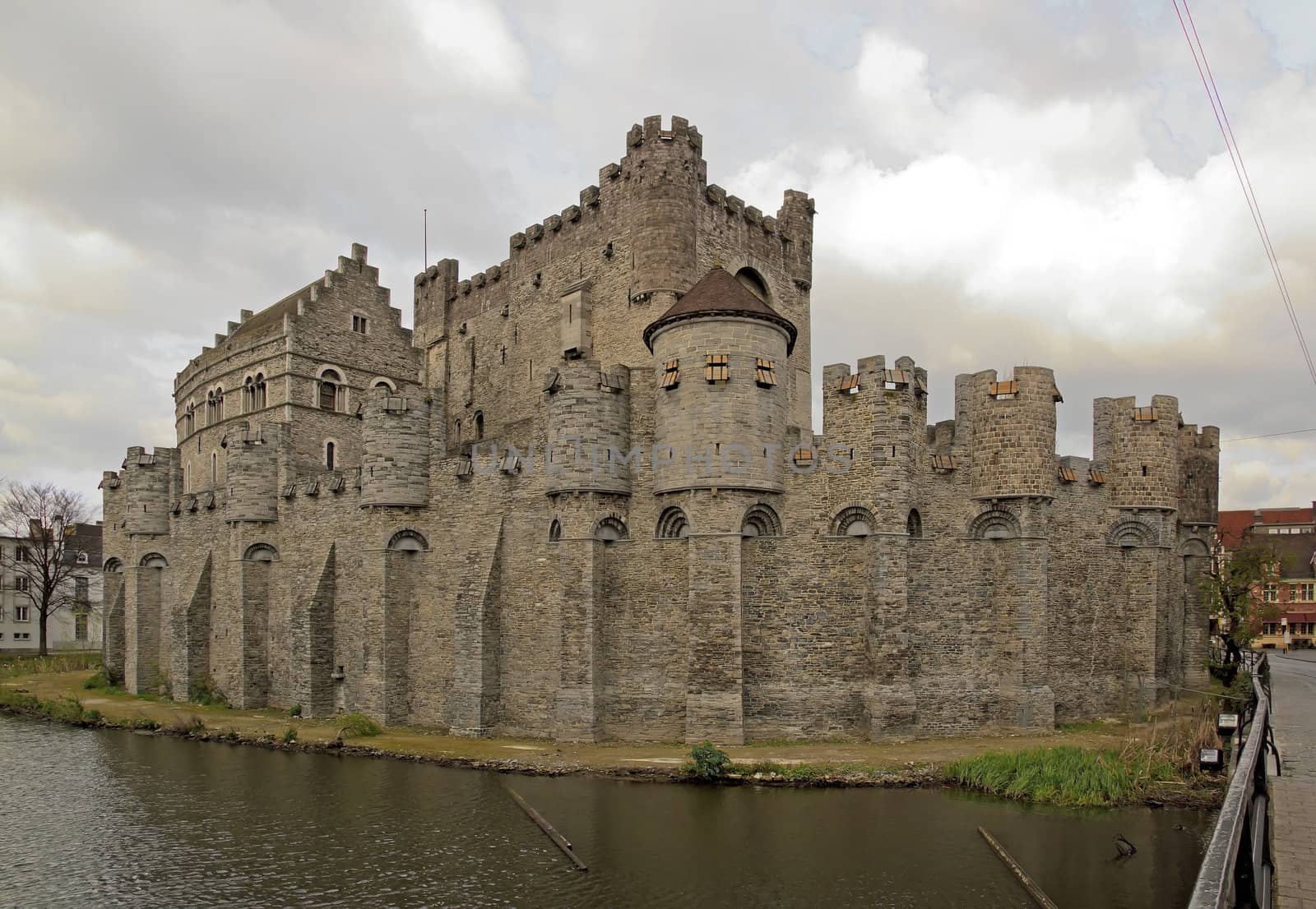 Castle of the Counts dated 1180  Gent Belgium Flanders
