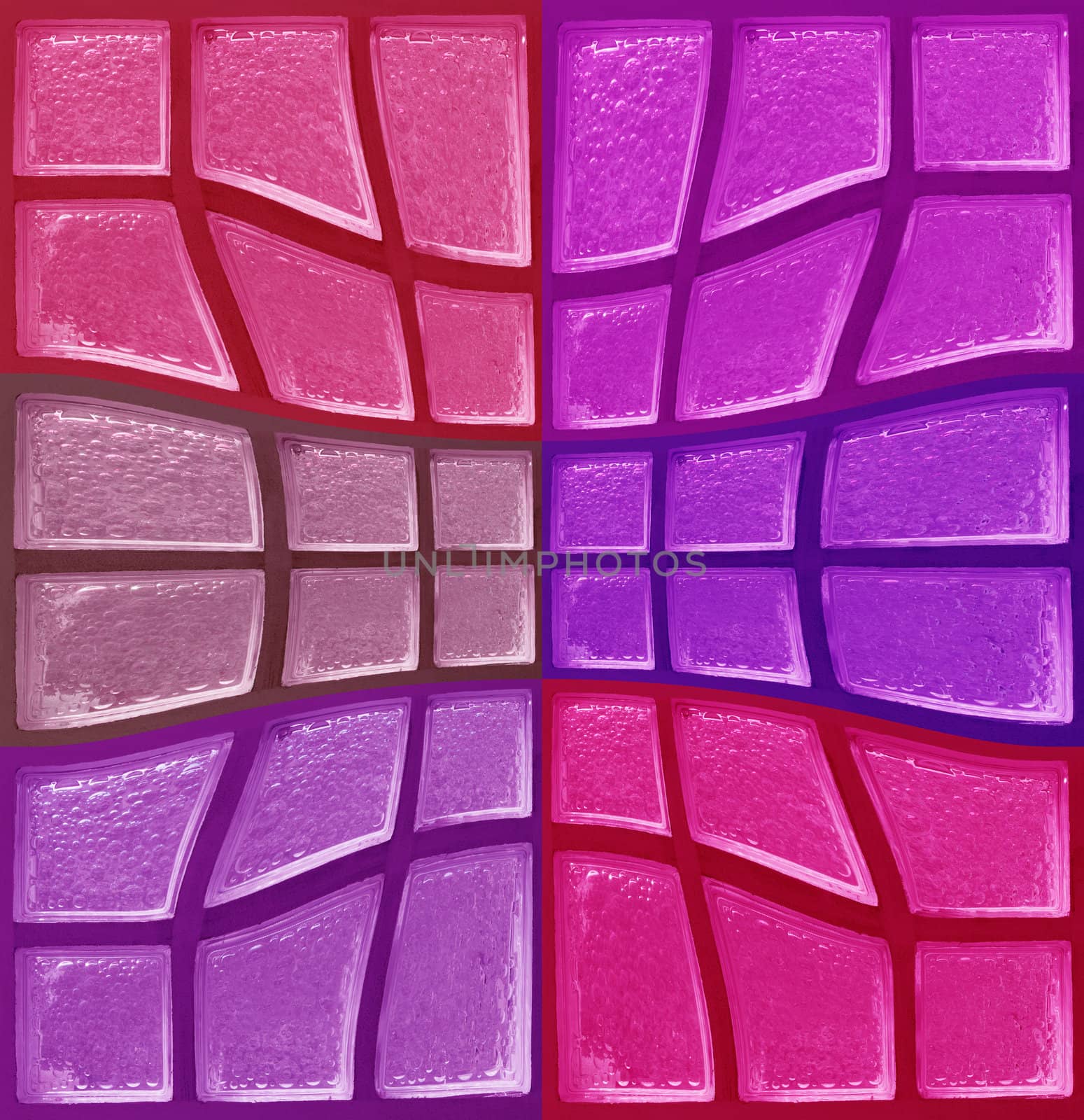 Decorative Glass Blocks color