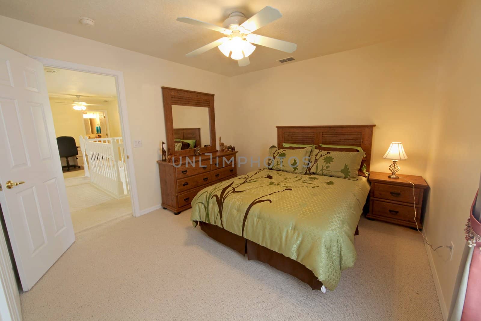 Queen Bedroom, Interior Shot of a Home