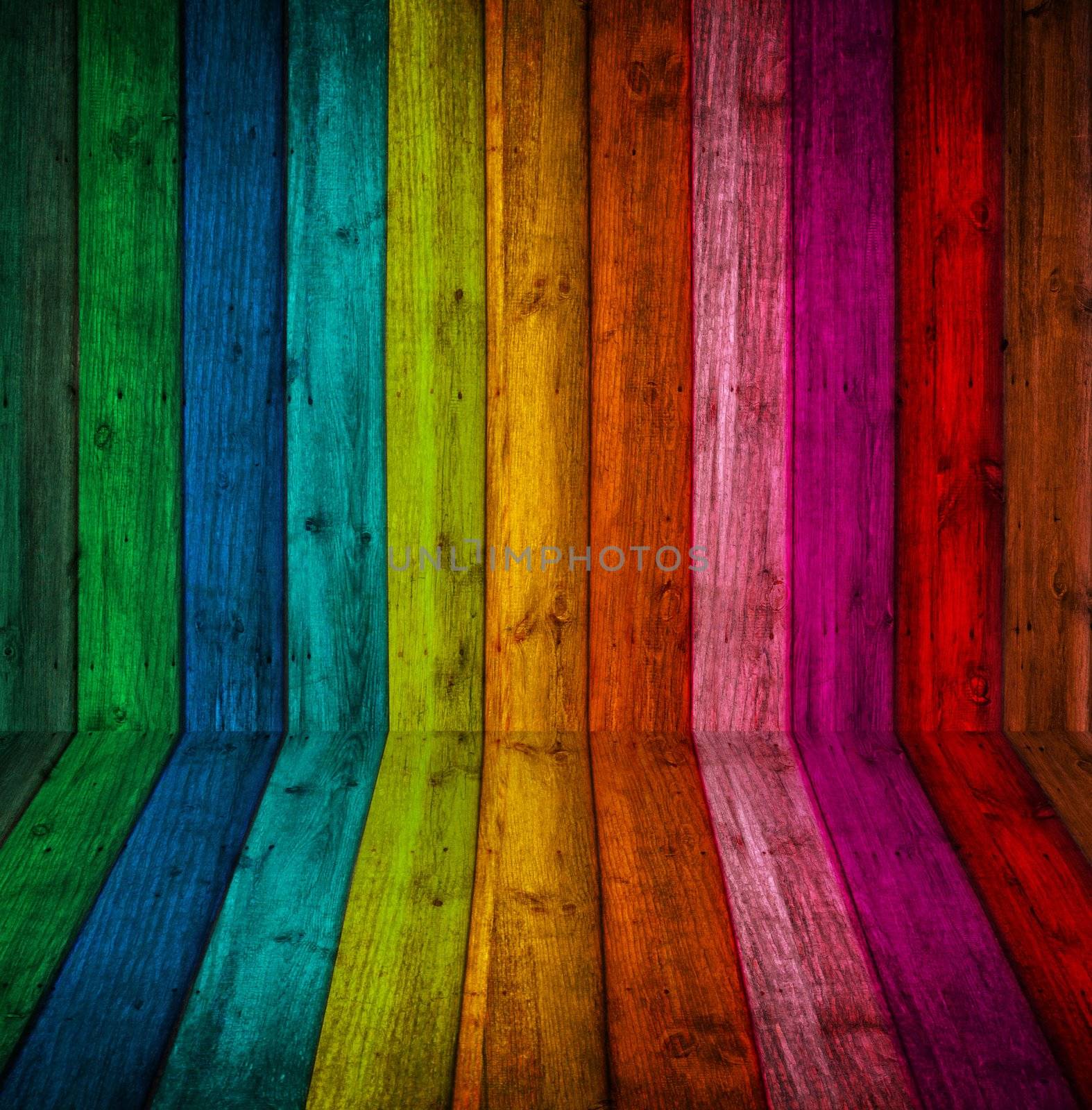 colorful wood Background by anelina