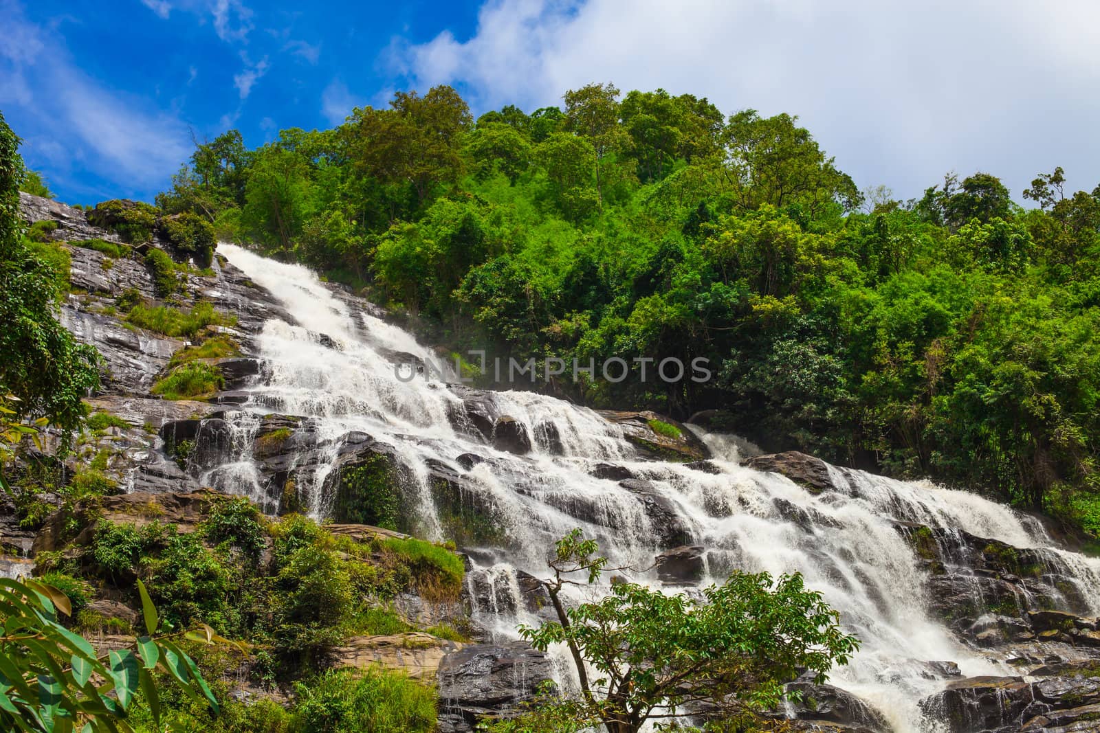 Mae Ya waterfall, Doi Inthanon national park, Chiang Mai, Thailand