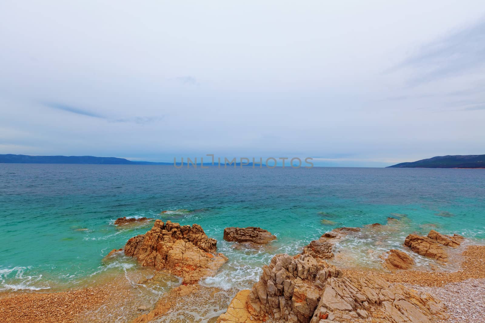 Photo of the Istrian part of the Adriatic coast