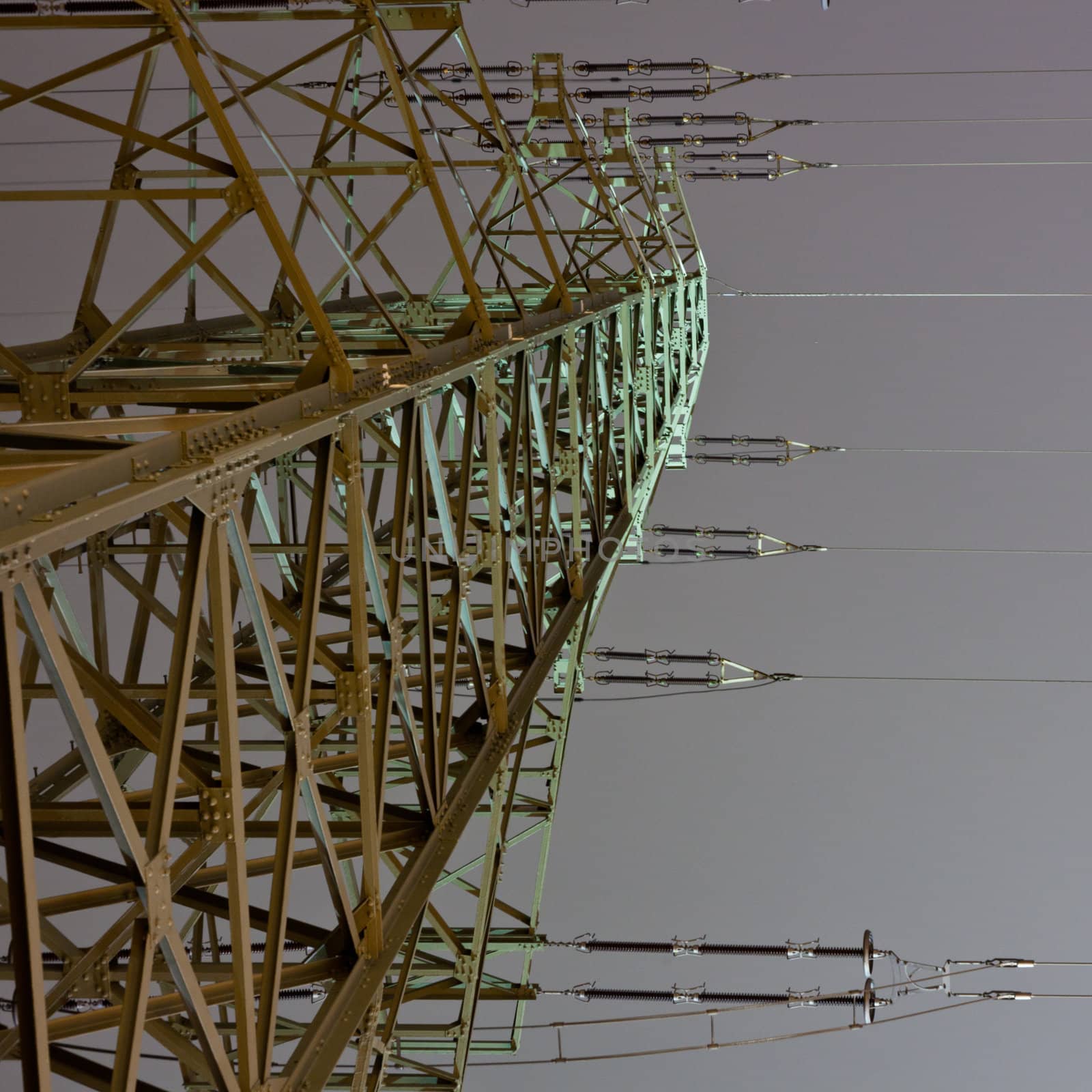High voltage power line by PiLens