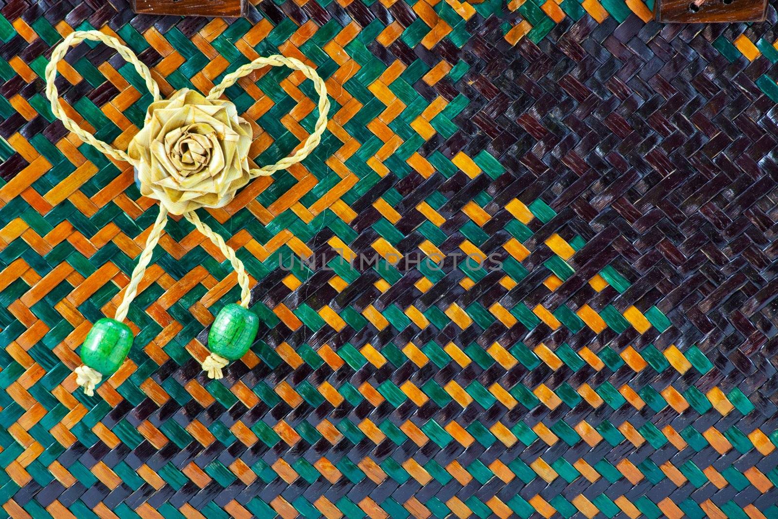 rattan weave background