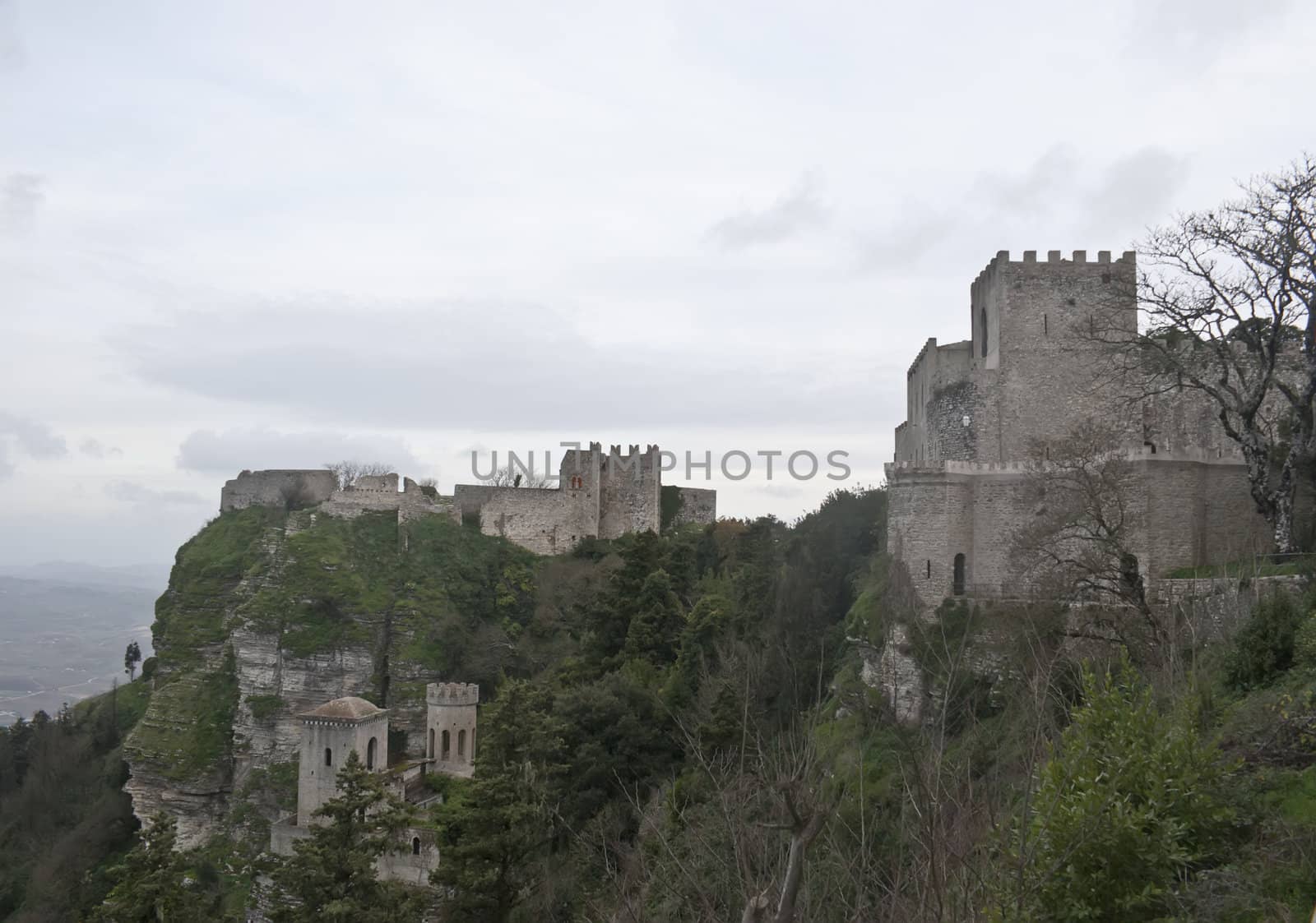 Venus Castle at Erice, Sicily by gandolfocannatella