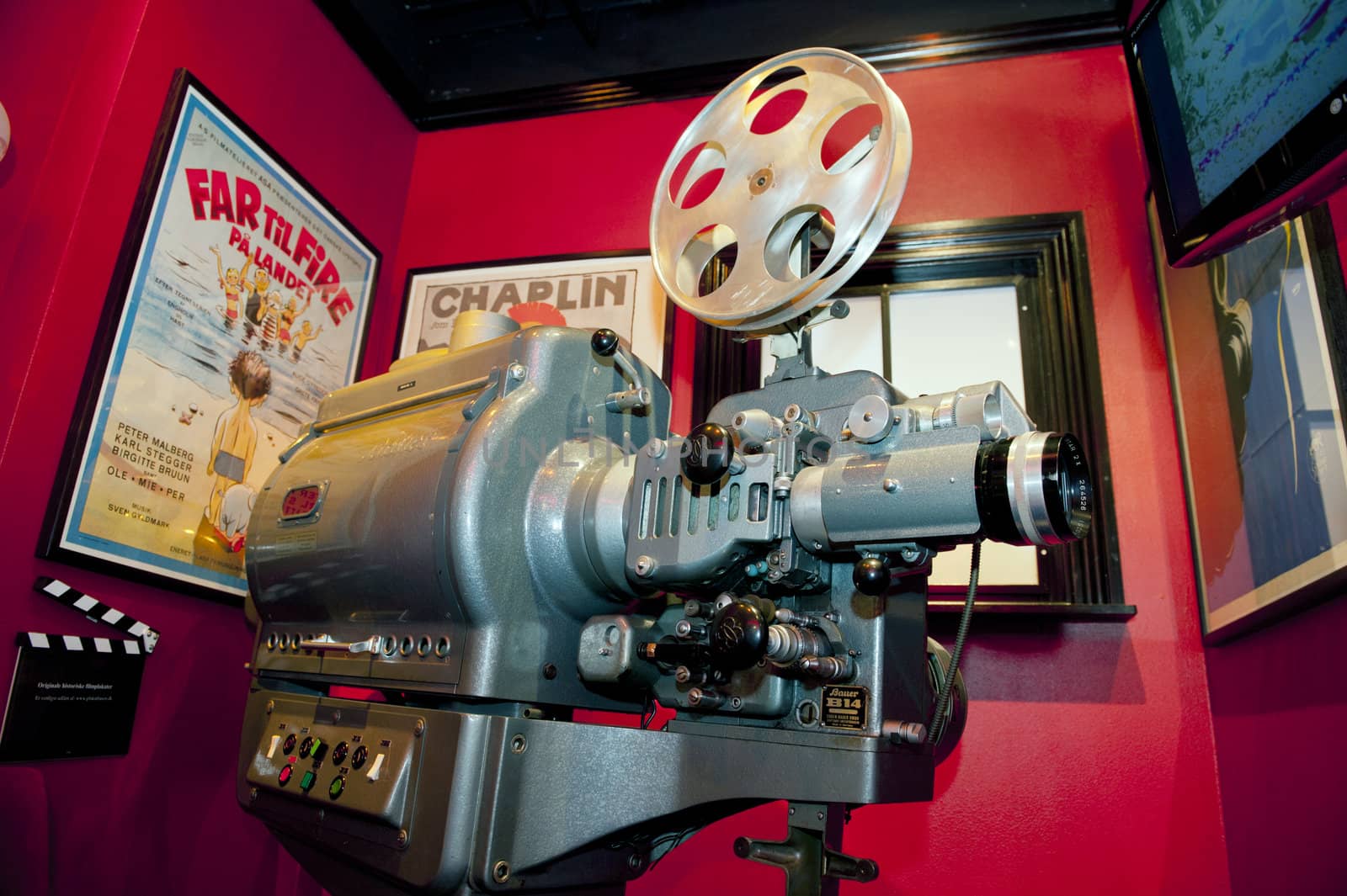 Vintage film projector by Alenmax