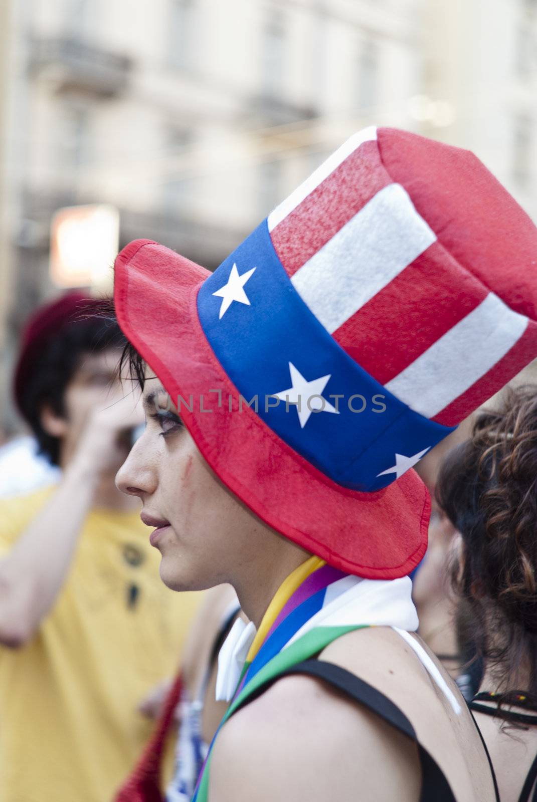 Participants at gay pride 2012 of Bologna by gandolfocannatella