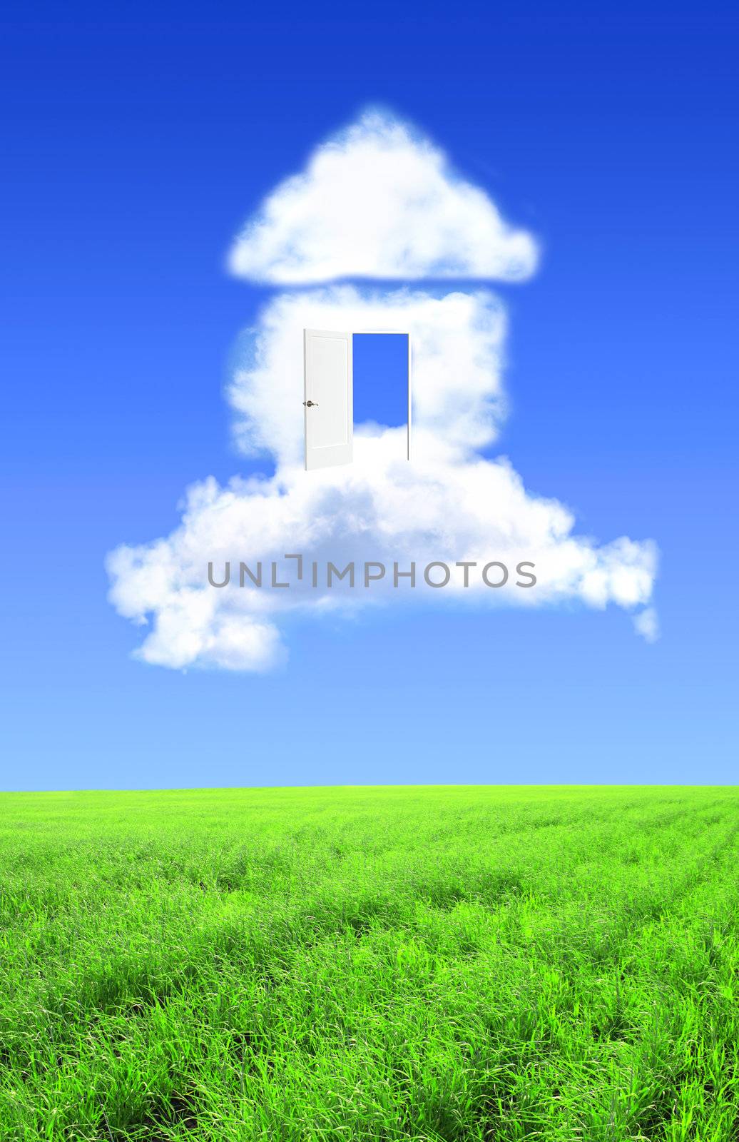 Conceptual image - dream of own house