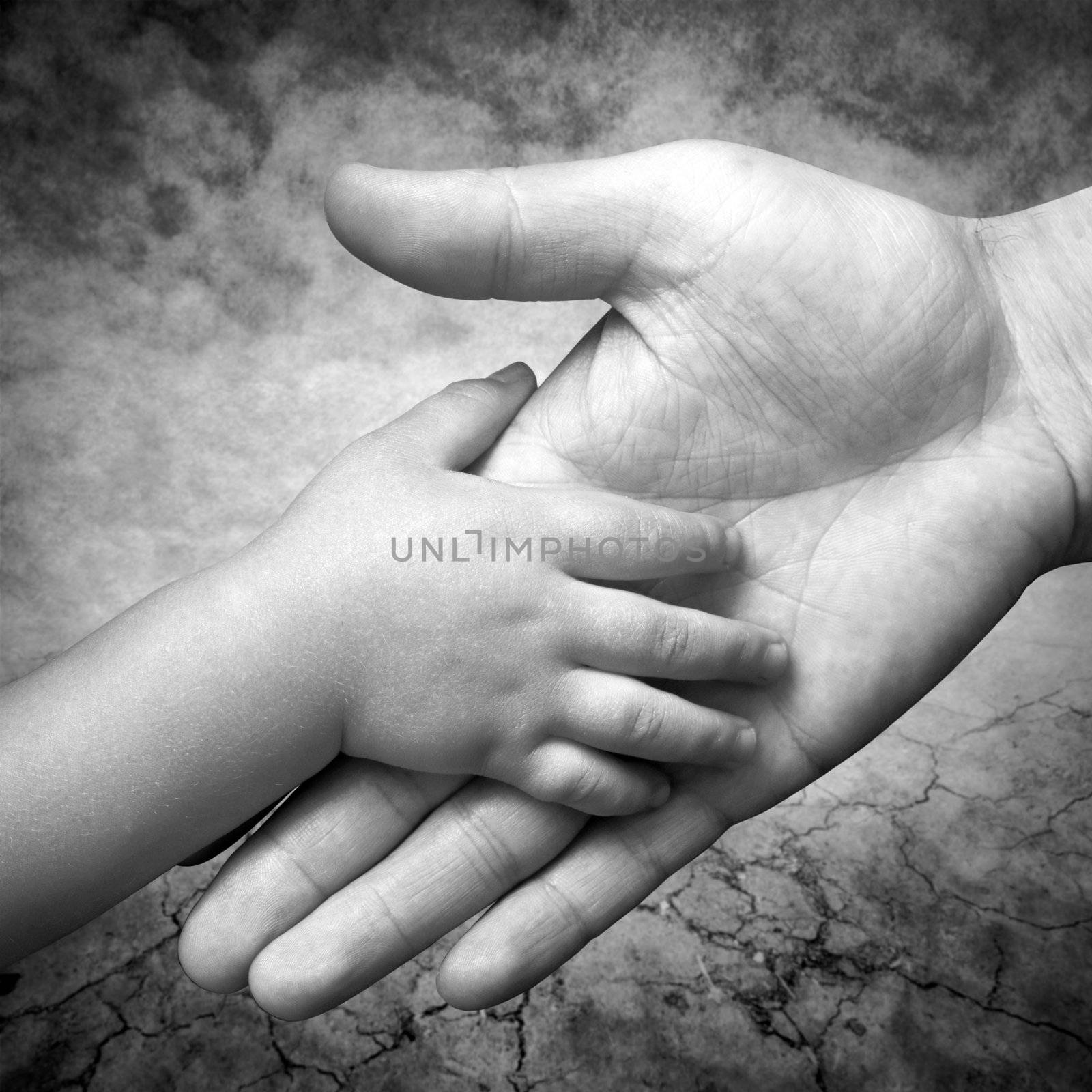 father's hand by anelina