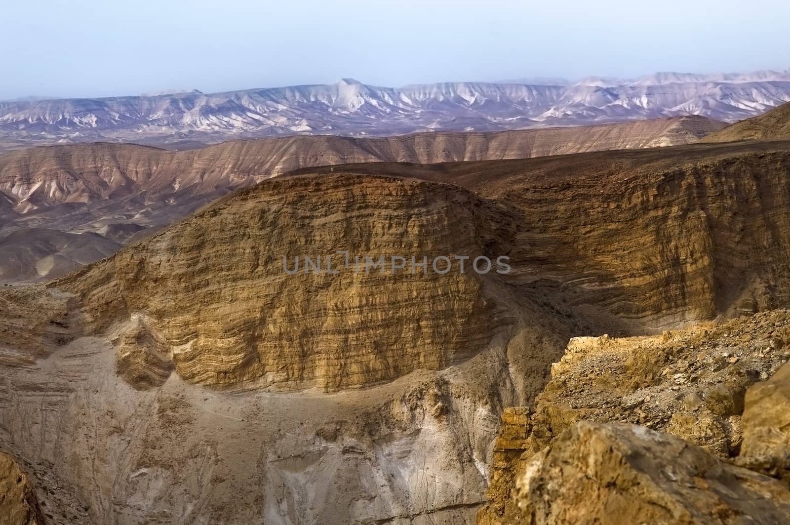 Mountain Canyon near the Dead Sea by irisphoto4