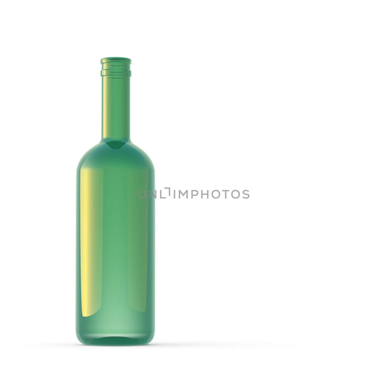 Bottle Isolated on White Background