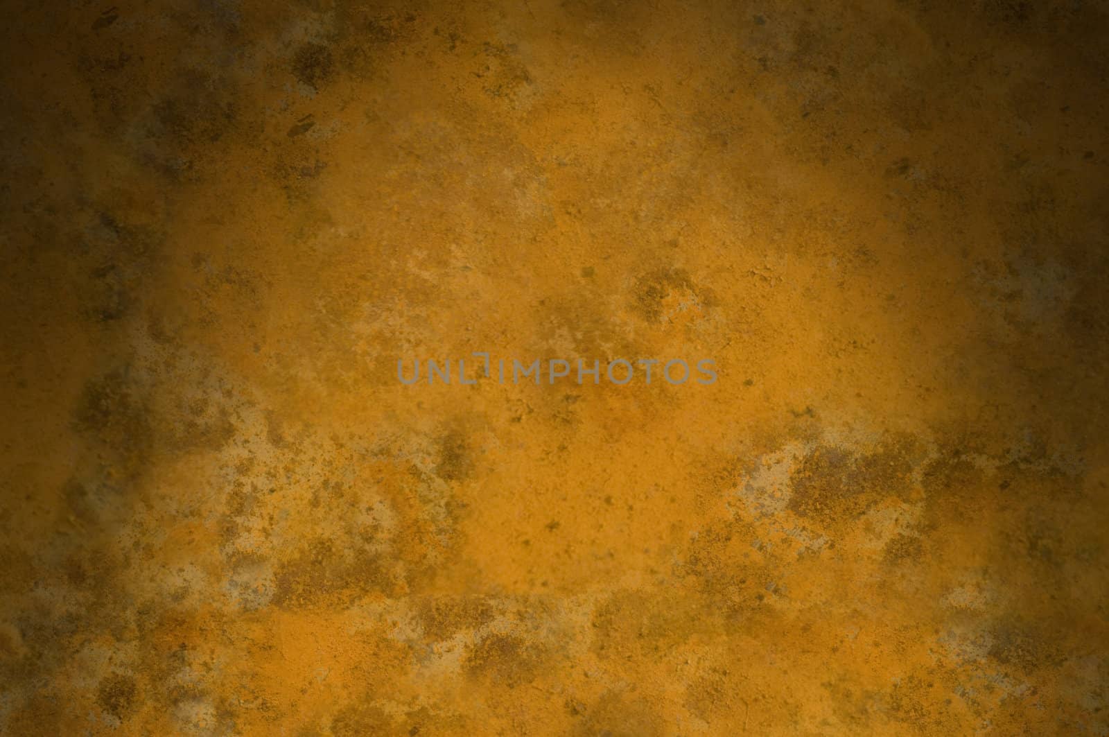 Rusty grungy background texture lit dramatically from above