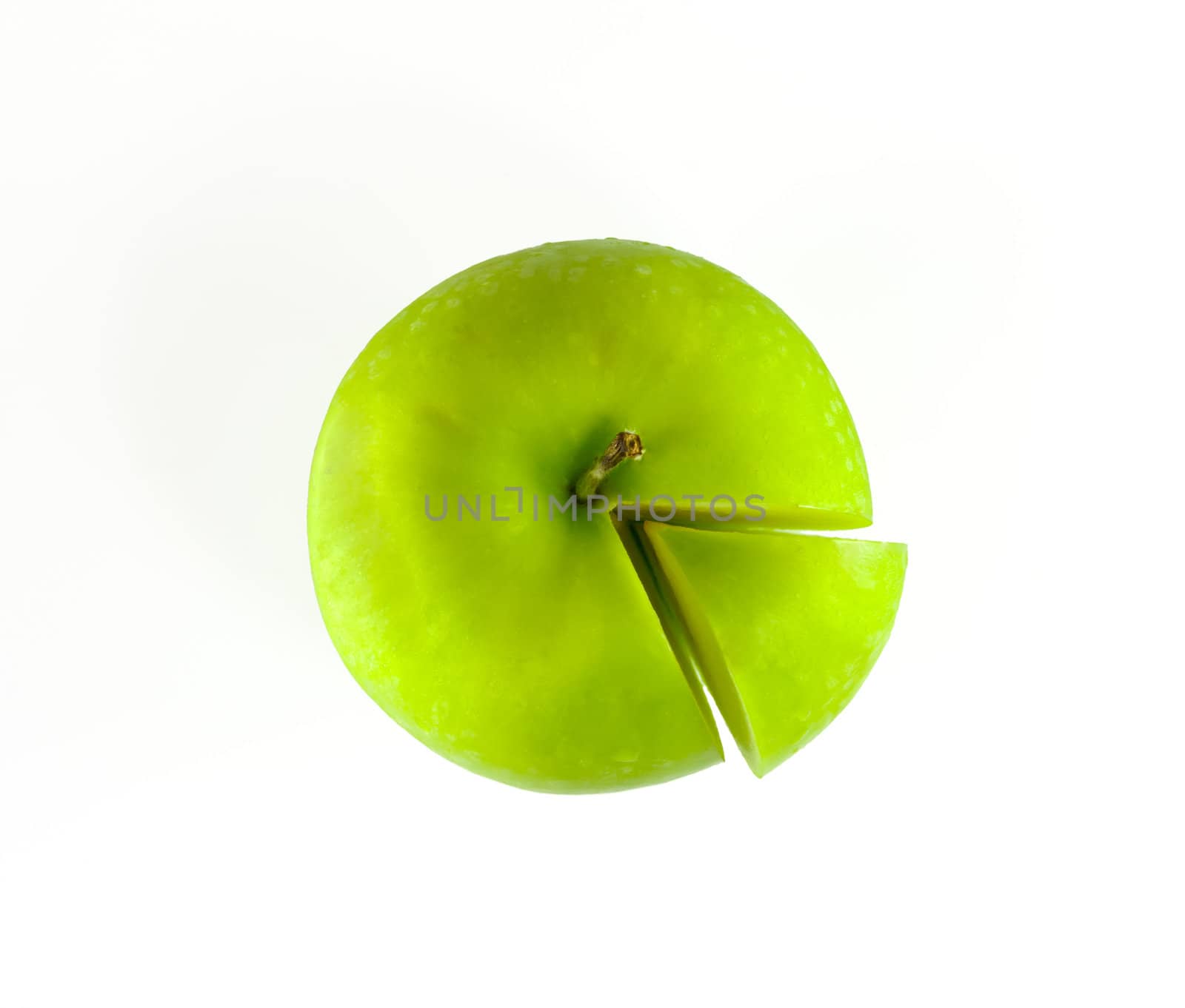 green apple isolated by tungphoto