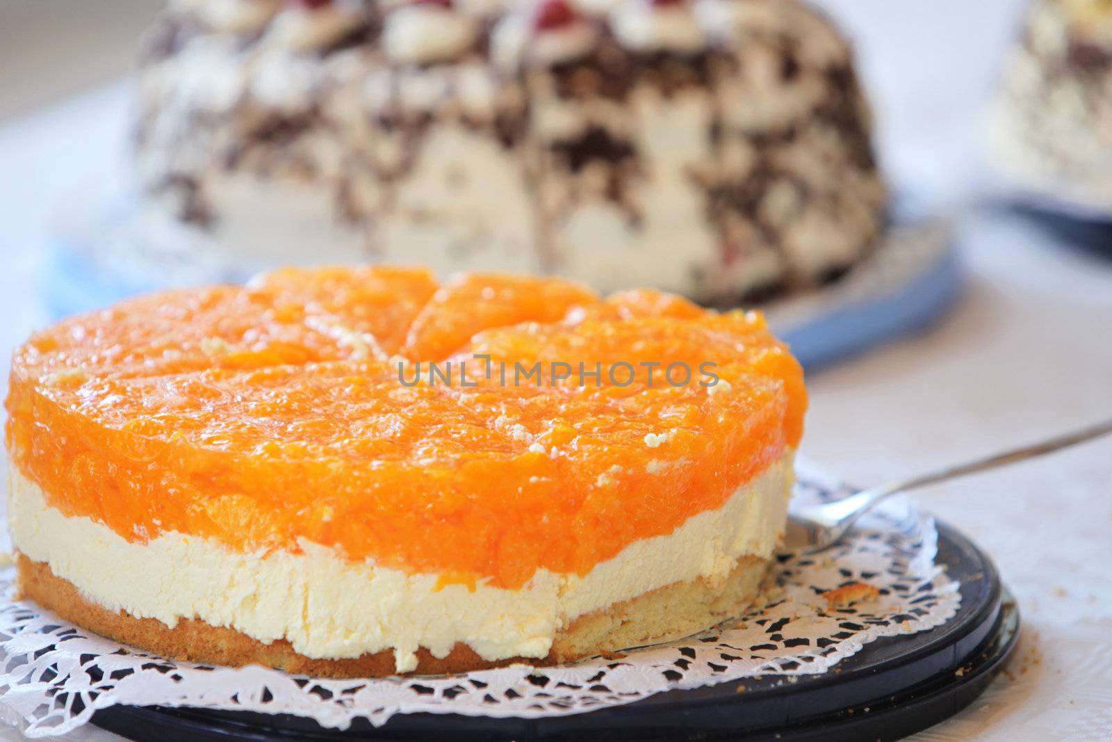 Tangy colourful citrus cheesecake by Farina6000